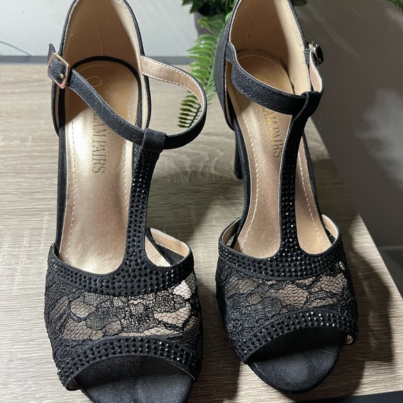 DREAM PAIRS Women's Amore Fashion Stilettos Open Toe Pump Heel Sandals - Picture 5 of 10